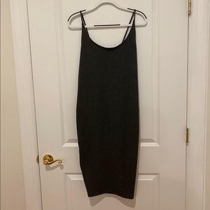 Grey basic dress